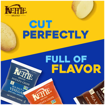 Kettle Brand Potato Chips Variety Pack Of 1.5 Oz, 16 Ct