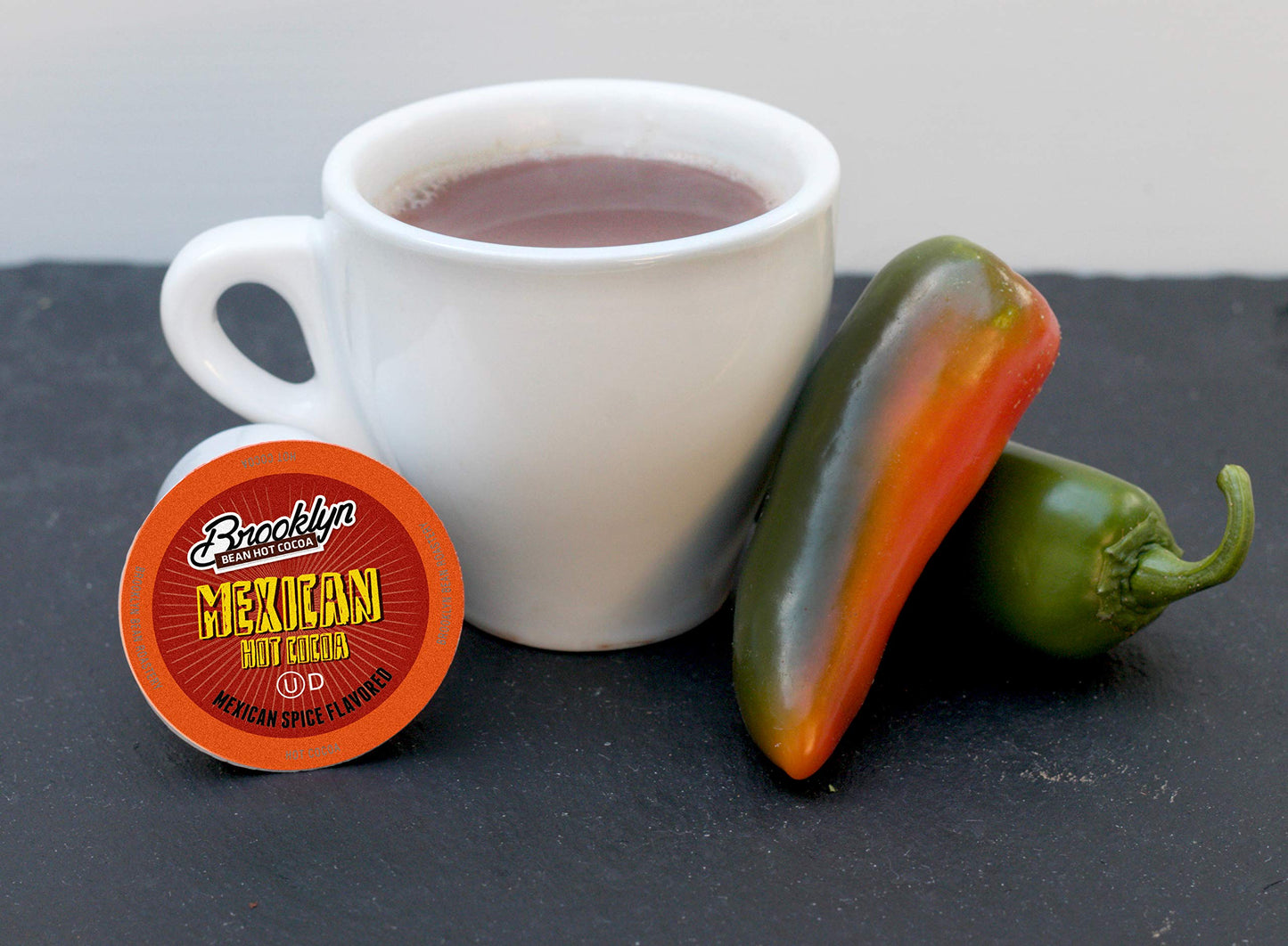 Brooklyn Beans Hot Chocolate Pods, Compatible with K Cup malt-inspired 40 Count, Model BB MX40