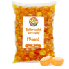 Butterscotch Hard Candy - 1Lb Bag Of Individually Wrapped Butter Scotch Bulk Candy, Yellow Butterscotch Discs Are Perfect For Sn