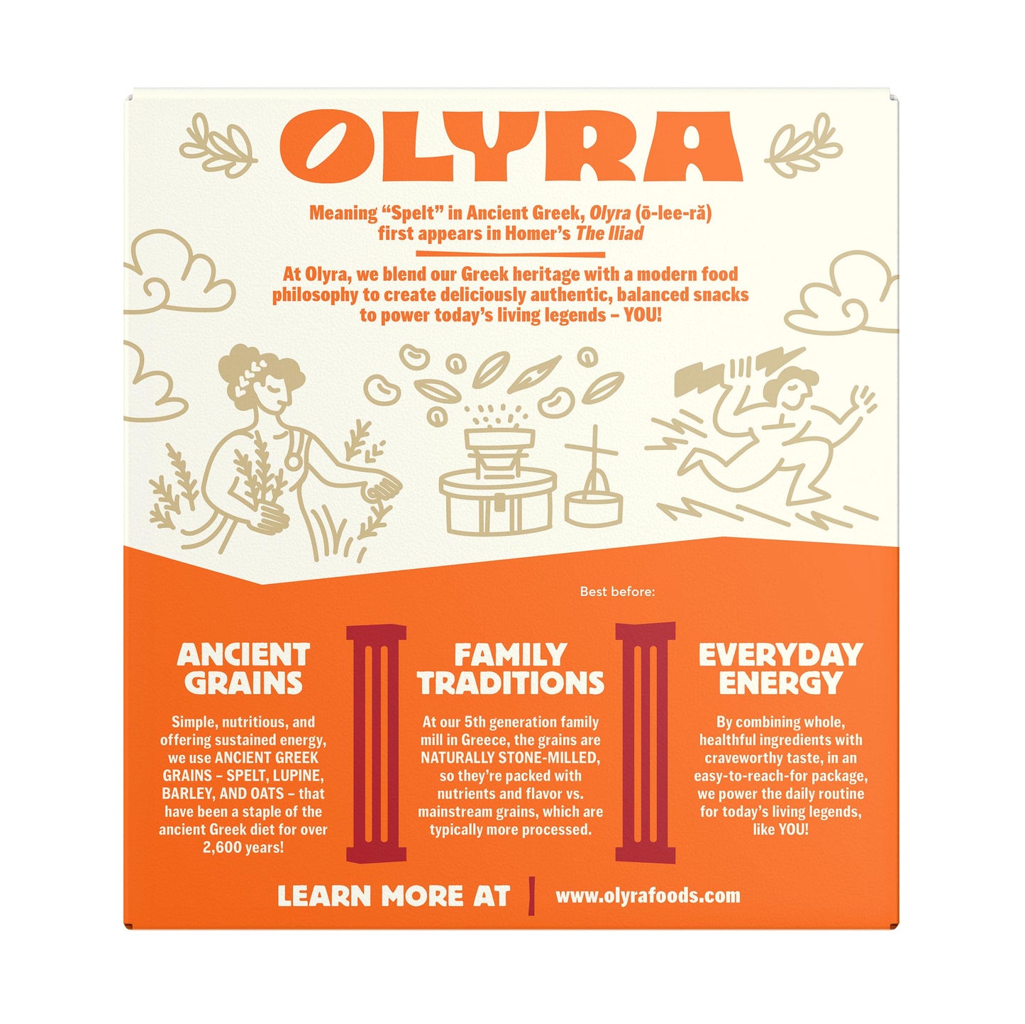Olyra Creme Breakfast Biscuits - Vanilla - Healthy Snacks for Kids and mature-themeds  Low Sugar  High Fiber  Vegan Organic Cookies - Pack of 4