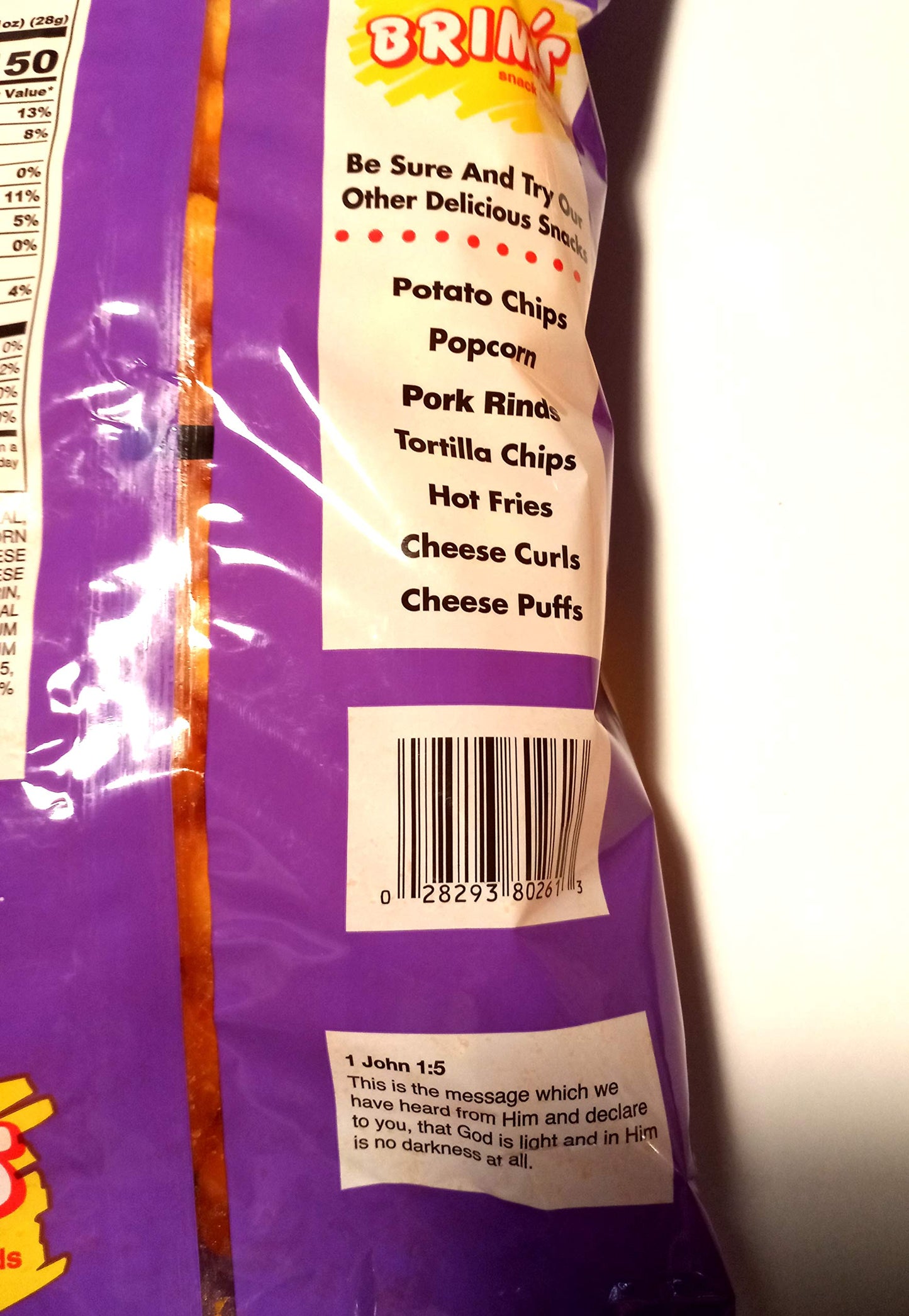 Brims Cheese Balls 9 oz Bag Made with Real Cheese