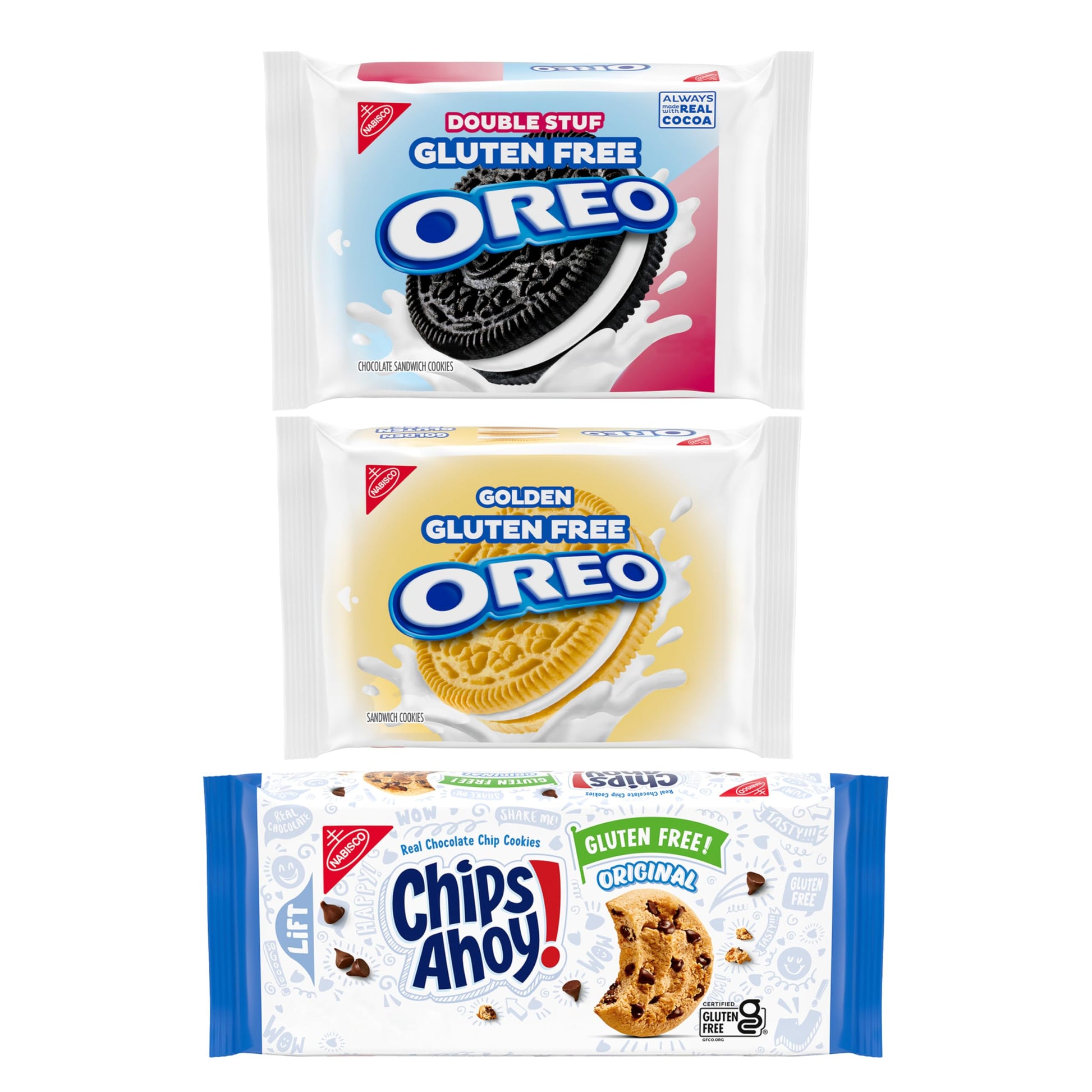 OREO and CHIPS AHOY! Gluten Free Cookies Variety Pack