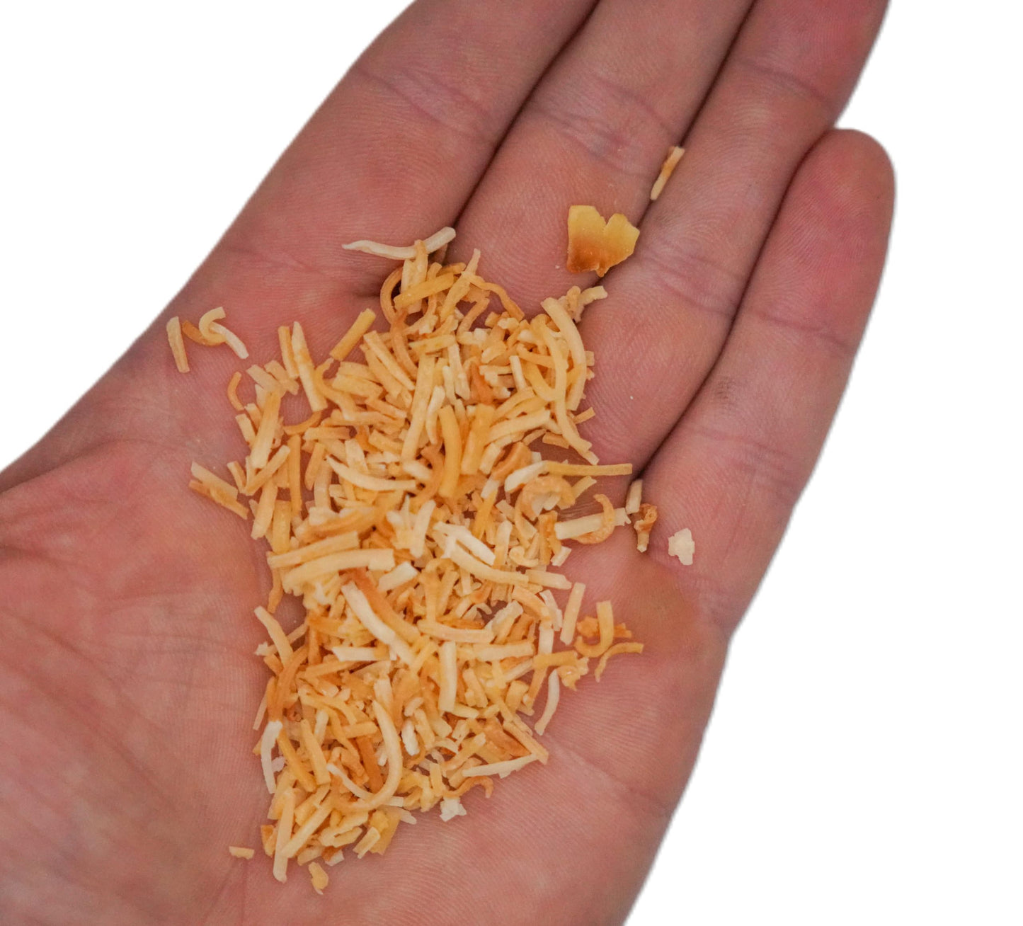 DM Sweets Golden Toasted Sweetened Shredded Coconut - 20 oz of Fresh Crunchy Dried Non GMO Coconut in Resealable Bag to Ensure F