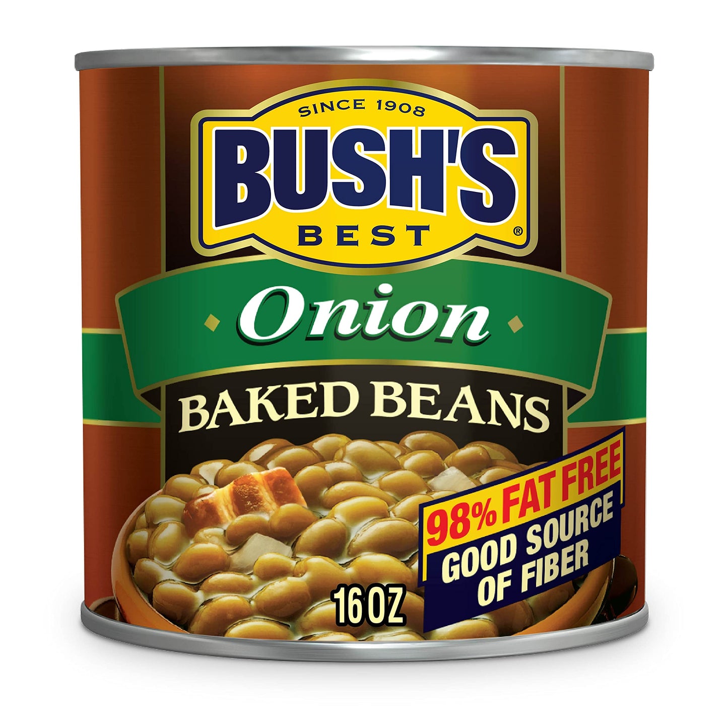 Bushs Best Onion Baked Beans 16 oz