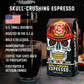 Fire Department Coffee Skull Crushing Espresso Beans - 12 oz Whole Bean - Veteran Owned, Roasted in the USA