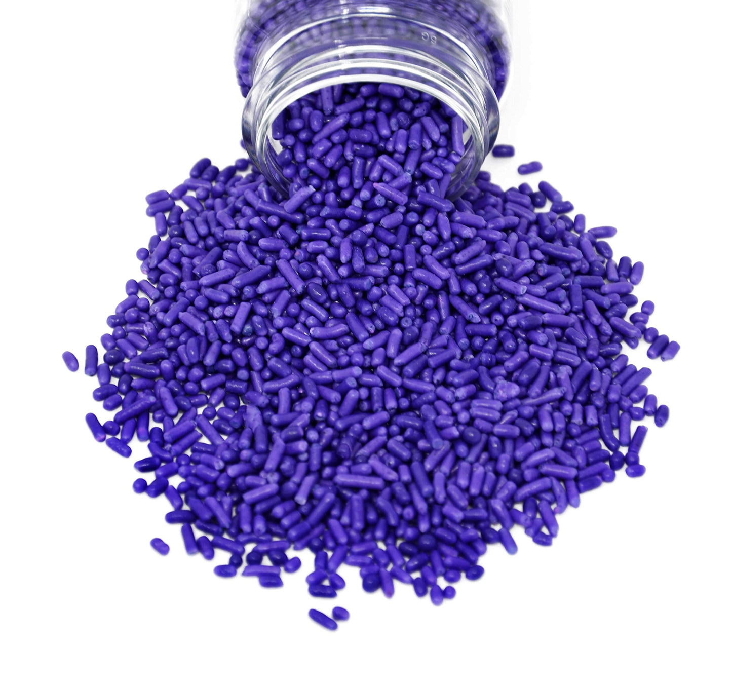 Mystic Sprinkles Solid Color Jimmy Sprinkles (Perfectly Purple Jimmies 3Oz)