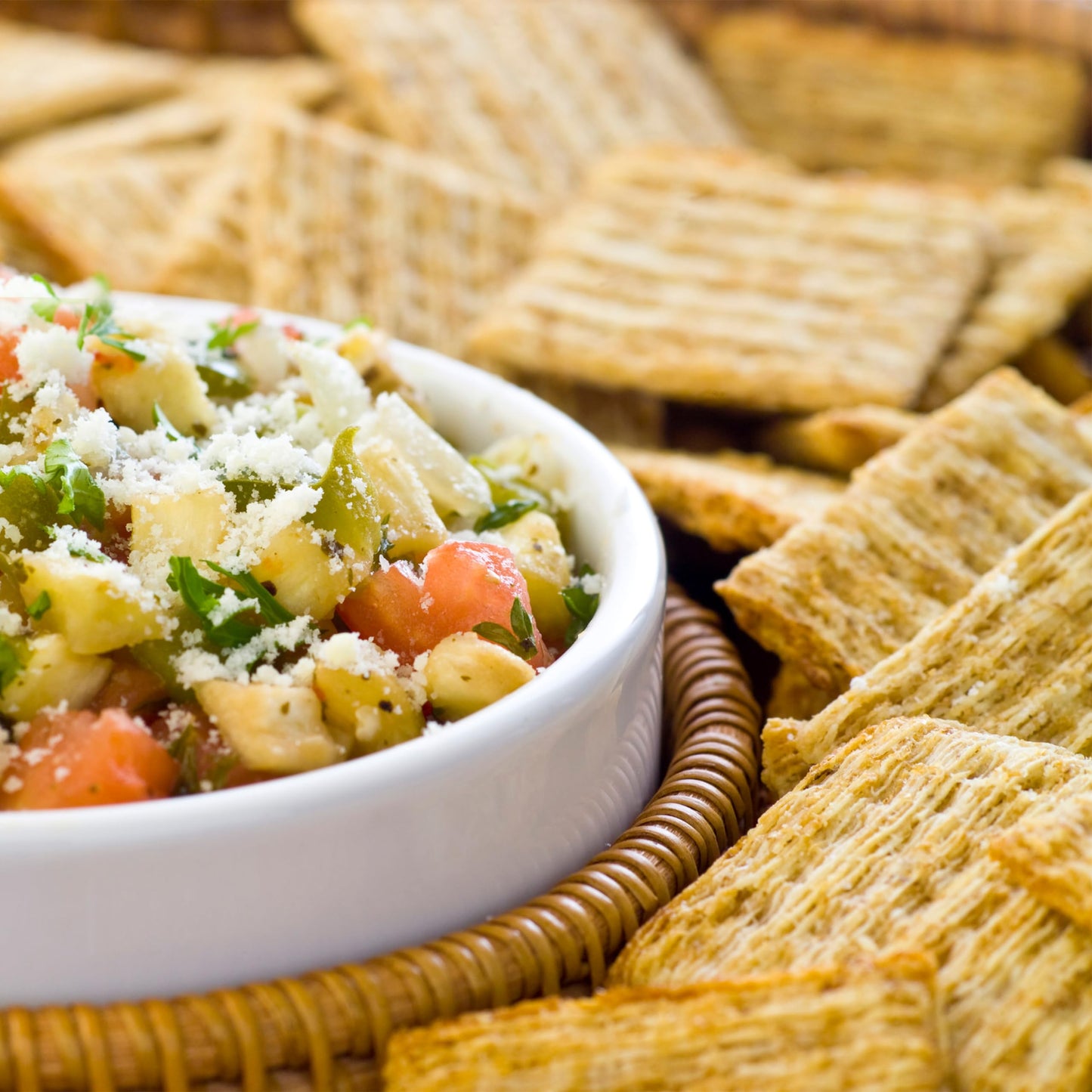 Triscuit Avocado, Cilantro & Lime Whole Grain Wheat Crackers, Lunch Snacks, Bulk Snack Crackers, 6 - 8.5 oz Boxes