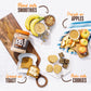 Pbfit 30 Ounce Peanut Butter Powder Chocolate Flavor, Cocoa Powdered Peanut Butter Spread From Real Roasted Peanuts And Cocoa, 6G Of Protein 7% Dv, Gluten-Free, 70 Calories, 88% Less Fat (Pack Of 1)