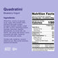 Loacker Quadratini Blueberry Yogurt Wafer Cookies - 30% Less Sugar - 7.76 oz (Pack of 6)