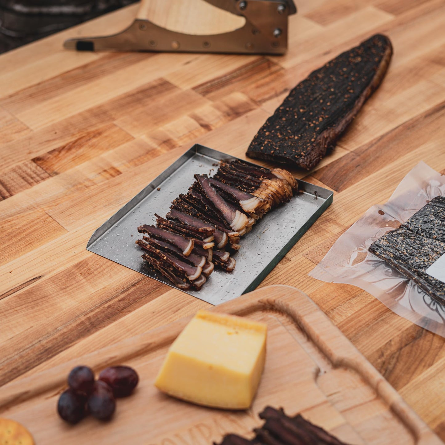 Carnivore Biltong Depot Original Beef Biltong Slab – 1lb (2 x 8oz) | High Protein | Zero Sugar | Gluten Free | Keto Friendly