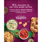Toasteds Flatbreads Crackers, Party Snacks, Lunch Snacks, Italian Herb (10 Boxes)