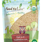 Food To Live Organic Unhulled Sesame Seeds, 2 Pounds — Non-Gmo, Whole Natural Raw White Sesame Seeds, Kosher, Vegan, Bulk, Rich In Dietary Fiber, Protein, & Iron. Crunchy Texture. Great For Baking.