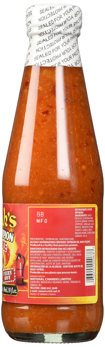 Matouk'S Trinidad Scorpion Pepper Sauce - 10 Fl.Oz