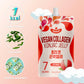 DELIEF Vegan Collagen Konjac Jelly (Lychee Flavor) 120g x 10 Packs - Low-Calorie Fruit Gel Snack, Gluten-Free, Plant-Based, 7 kc