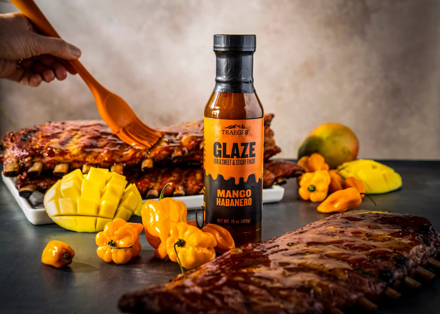 Traeger Mango Habanero Glaze