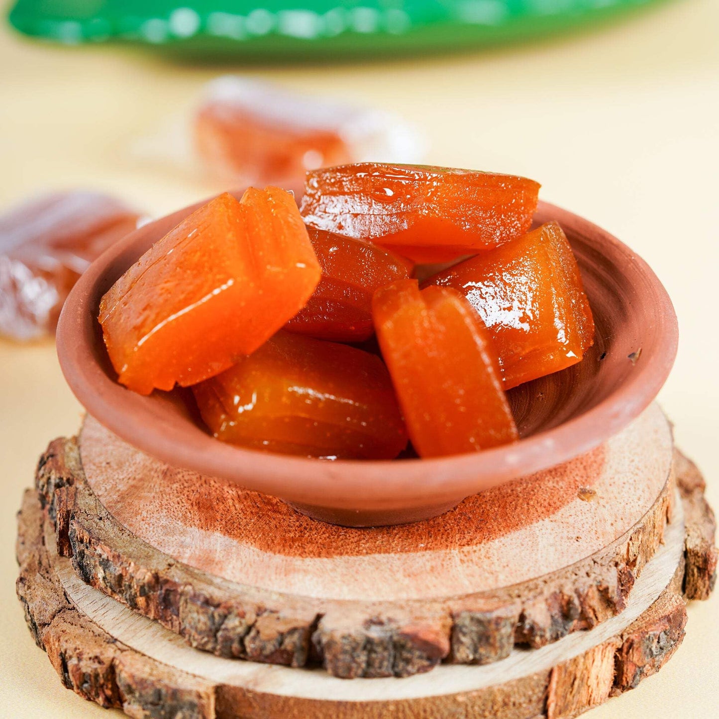 Urban Platter Aam Papad | 17.64 Oz (500G) | Indian Mango Fruit Leather | Sweet & Tangy Snack | Made From Real Mango Pulp | Soft, Chewy & Delicious Candy | Vegan & Preservative-Free