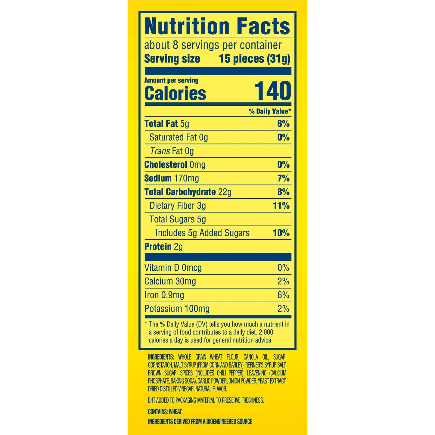 Wheat Thins Spicy Sweet Chili Snacks  Whole Grain Wheat ers  Snack ers  8.5 oz