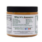 Nutty Novelties Pure Peanuts Peanut Butter - High Protein, Low Sugar Healthy Peanut Butter - All-Natural Peanut Butter Free Of C