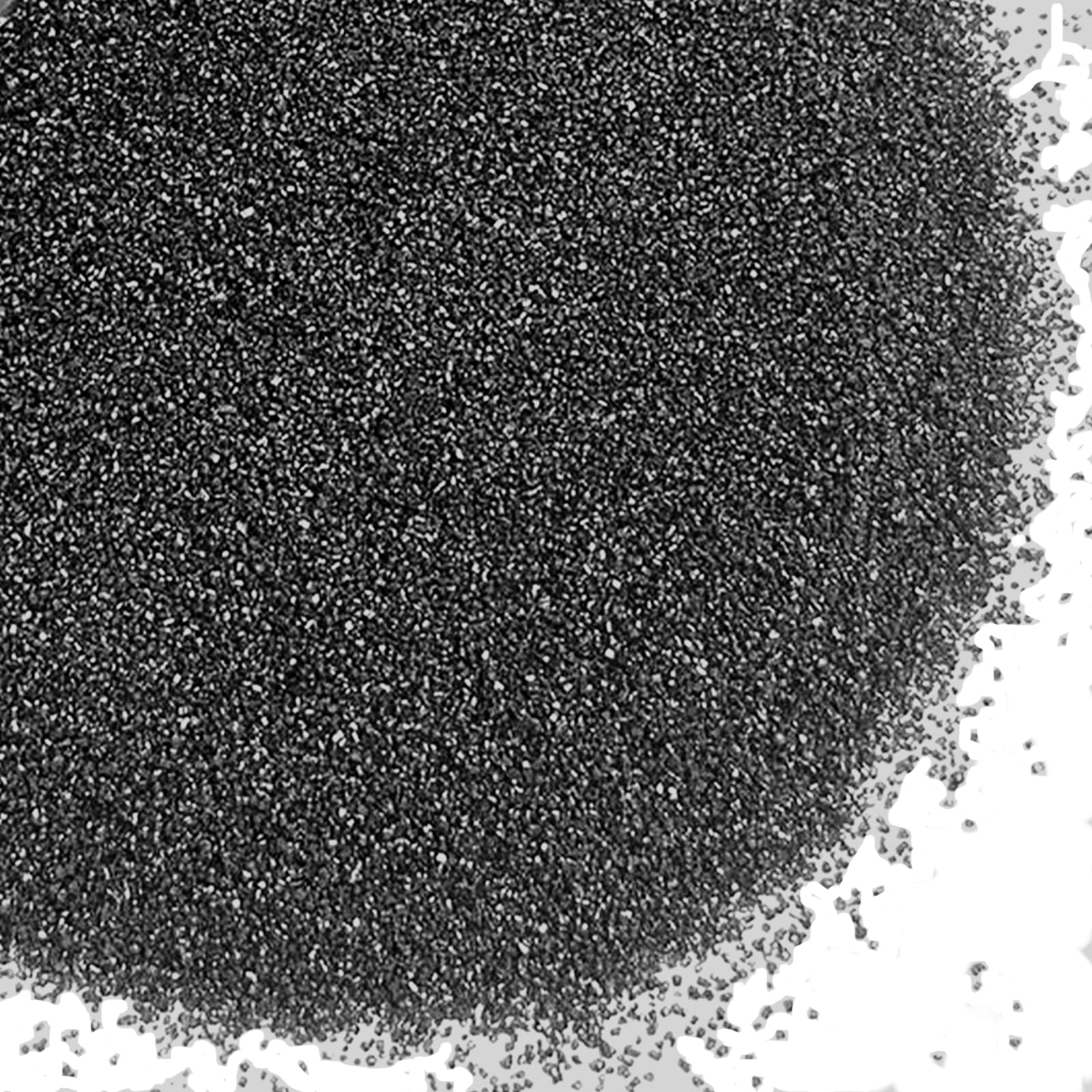 PhilaeEC Black Sanding Sugar Edible Sparkling Crystals for Baking Cake Decoration Cookie Ice Cream Cupcake Toppers Wedding Party
