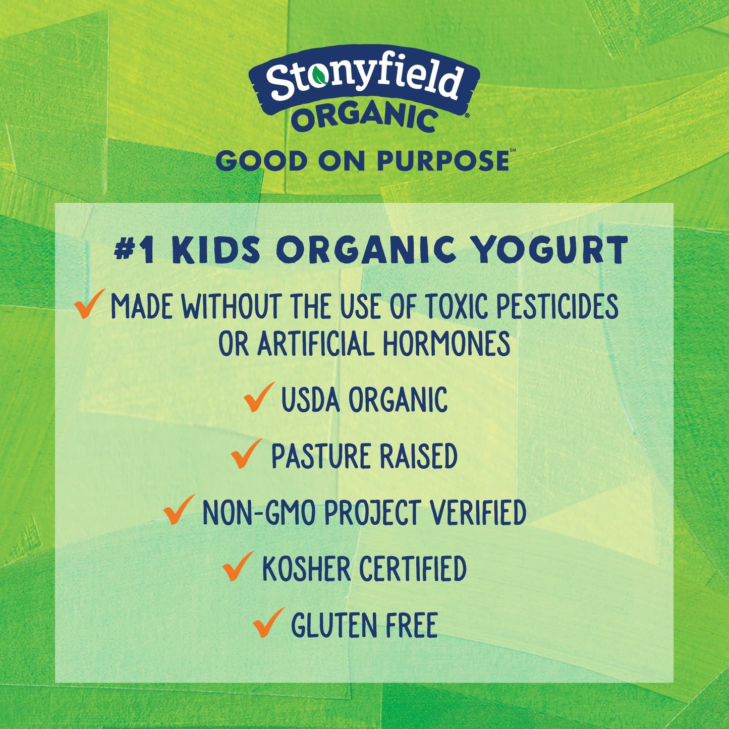 Stonyfield Organic Lowfat Yogurt Smoothies, Very Berry, 3.1 Oz.,- #1 Organic Kids Yogurt, Real Fruit & Wholesome Ingredients, 6