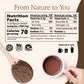 Real Mushrooms Organic Hot Chocolate Mix with 5 Mushroom Defenders, 8.4 Ounce, Vegan, Model 2334-RM-HCU240