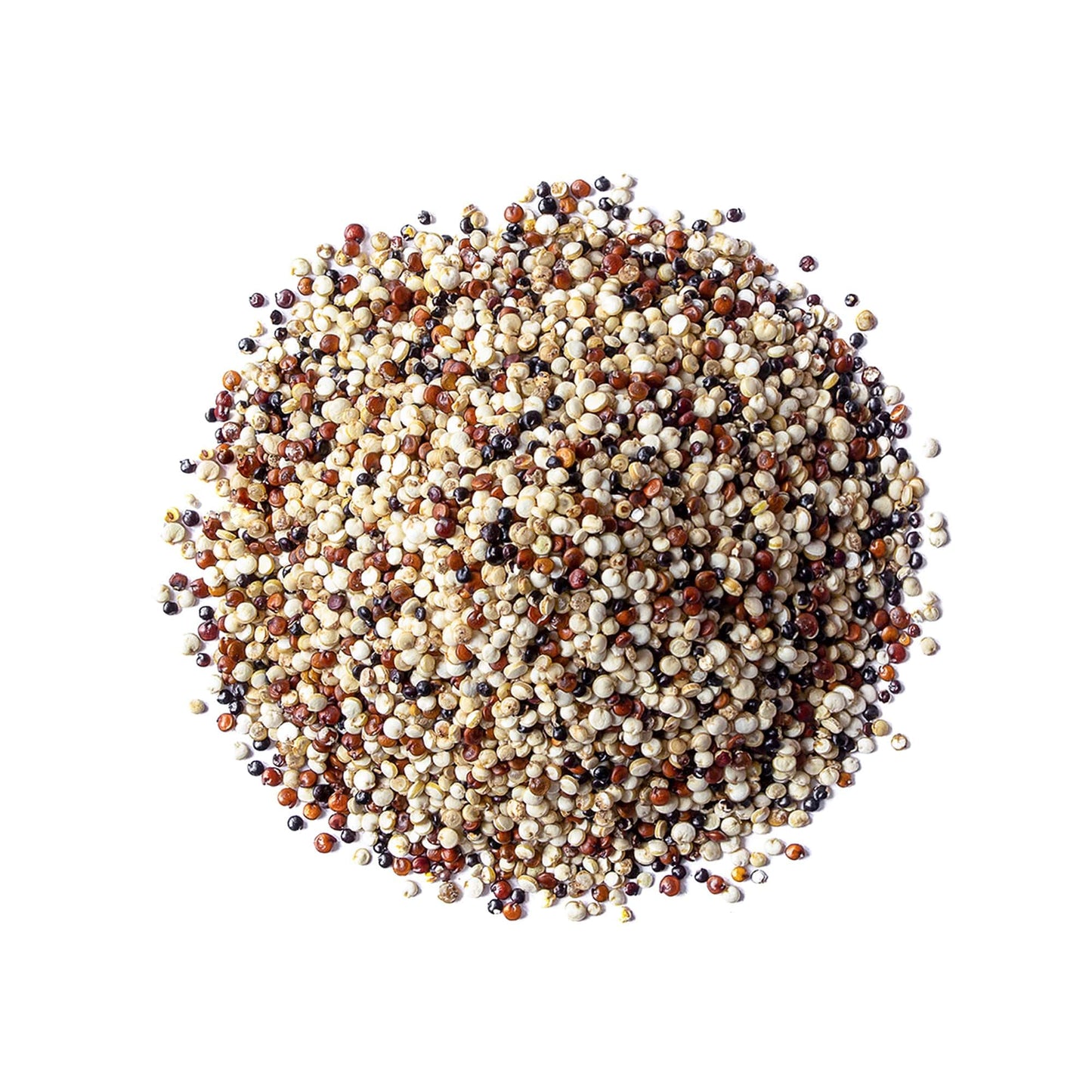 Food to Live Tri-Color Quinoa Grain, Blend of White, Black, and Red Seeds, 24 Pounds, Pre-Washed, Good Source of Fiber and Protein