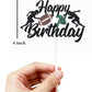 Happy 7Th Birthday Football Cake Topper Seven Years Old Rugby Player Scene Cake Decoration For Kids Sport Theme Seventh Birthday