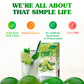 True Citrus TRUE LIME Water Enhancer, 100 Packets, 0 Calorie, Sugar Free Lime Flavor, 2.82 Ounce Dispenser Pack