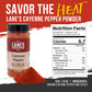 Lane'S Cayenne Pepper Powder, All-Natural Cayenne Red Peppers Powder, Goes Well With Meat & Veggies Cayenne Hot Pepper Powder, M