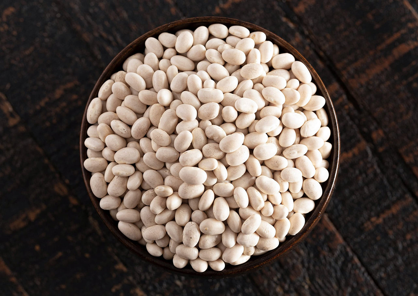 Food to Live Organic Navy Beans, 1 Pound Non-GMO verified, Kosher, Vegan, Dried White, Bulk. High in Protein and Dietary Fiber