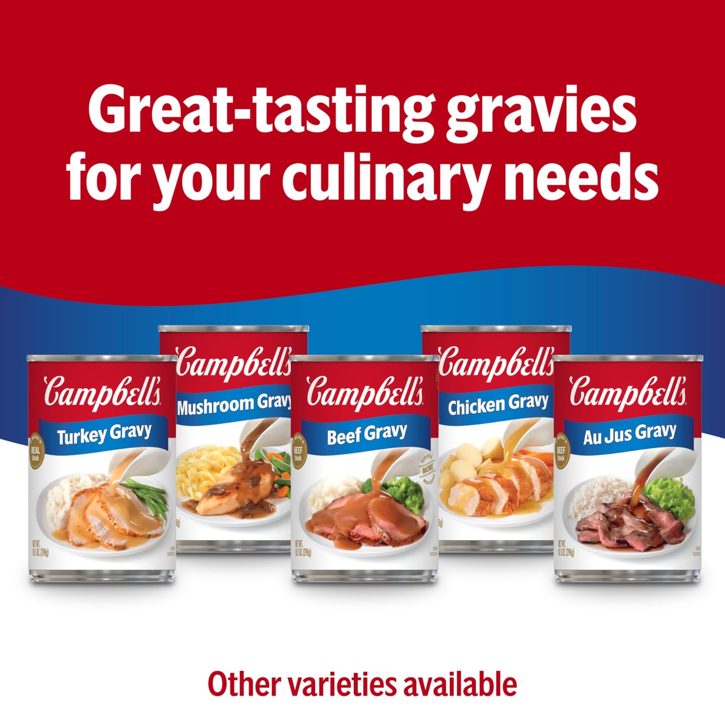 Campbell s Country Style Sausage Gravy, 13.8 Oz Can (Case of 12)