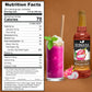 Syruvia Dragon Fruit Syrup - Premium Flavoring Syrup For Tea, Italian Sodas, Beverages, Desserts, Ice Cream, Cocktails & Mocktai