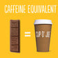 AWAKE Caffeinated Chocolate Bars - Caramel Milk Chocolate, 12 Count, Gold, 100mg Caffeine, Fairtrade, Gluten Free, Non-GMO