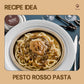 GUSTA Authentic Italian Walnut Sauce - Traditional Ligurian Recipe - All-Natural Gourmet - 180g Jar