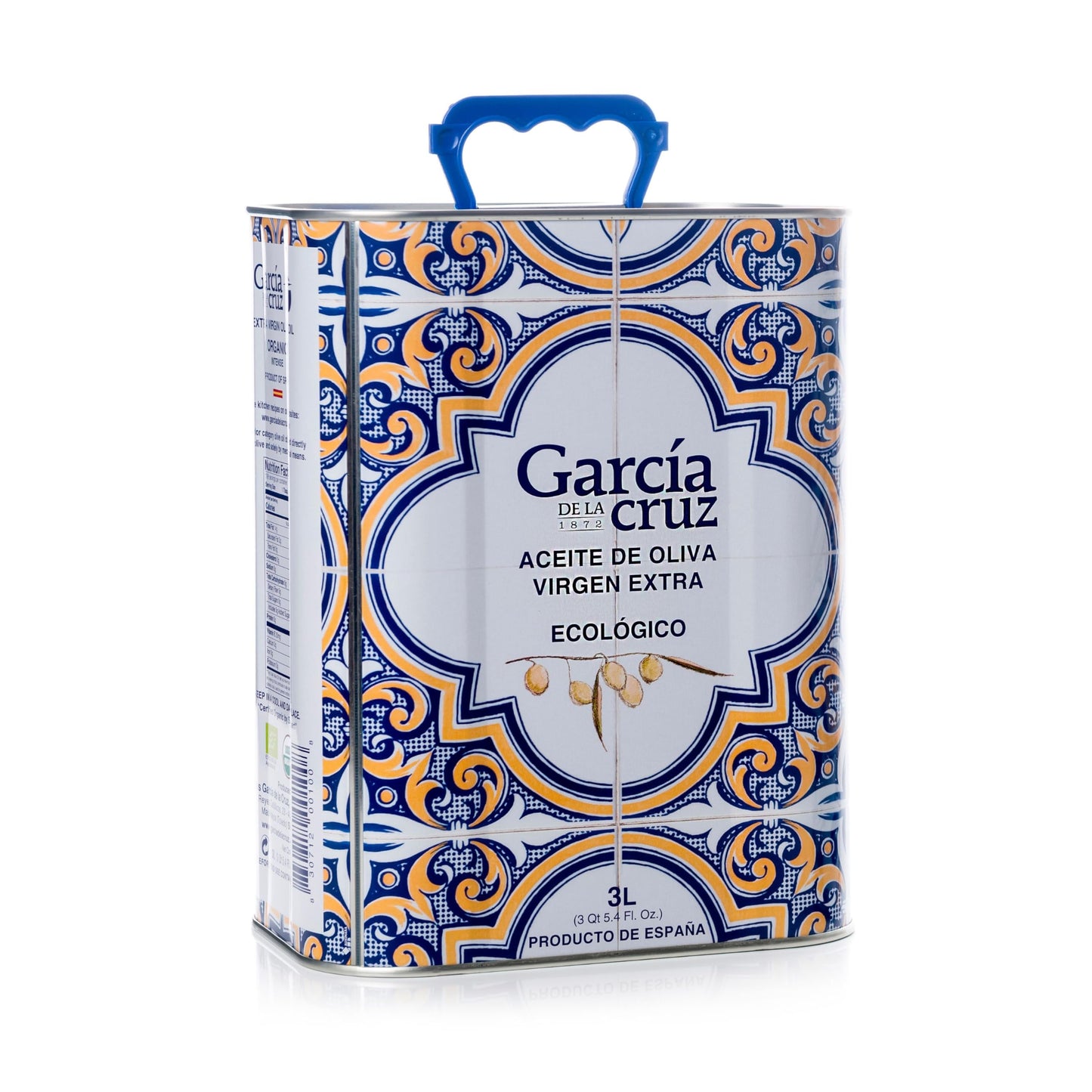 Garc  A De La Cruz - Organic Extra Virgin Olive Oil, Master Miller Premium Oil, Almond And Tomato Tones, Smooth Body, Sourced In