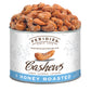 FERIDIES Jumbo Gourmet Honey Roasted Cashews 18oz Can - Honey Roasted Flavor
