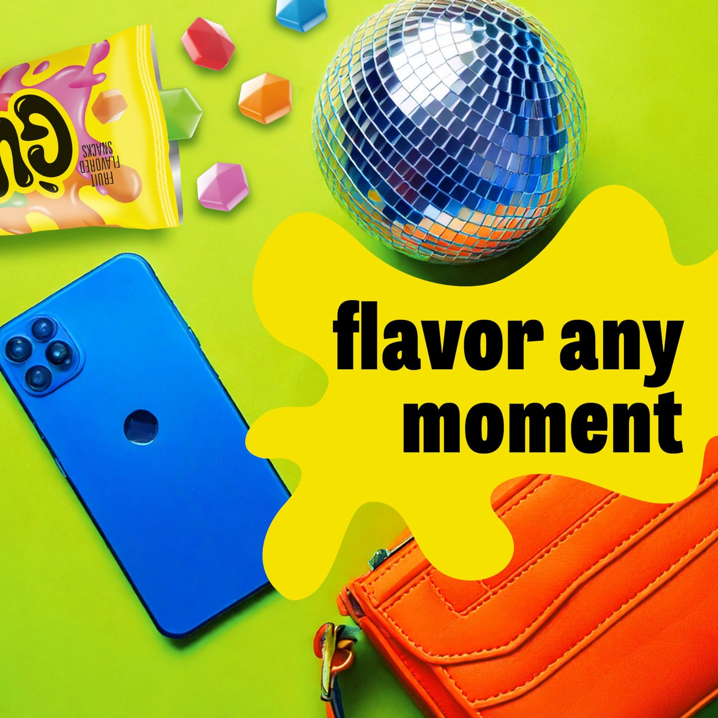 Gushers Fruit Flavored Snacks  King Size Pouches  Tropical Flavor  10 Ct  19 oz