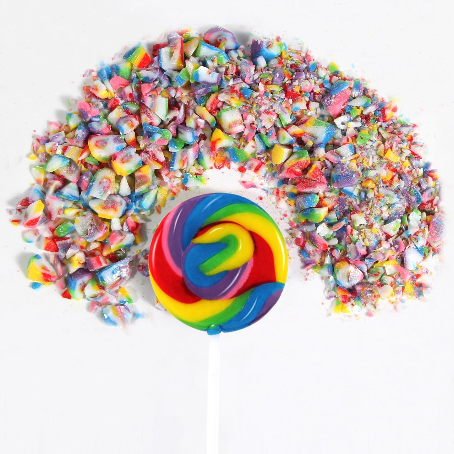 Big Size! 12 Pack Swirl Lollipop, Rainbow Twist And Swirl Lollipops Individually Wrapped Bulk, Kid'S Lollipops Candy For Birthda