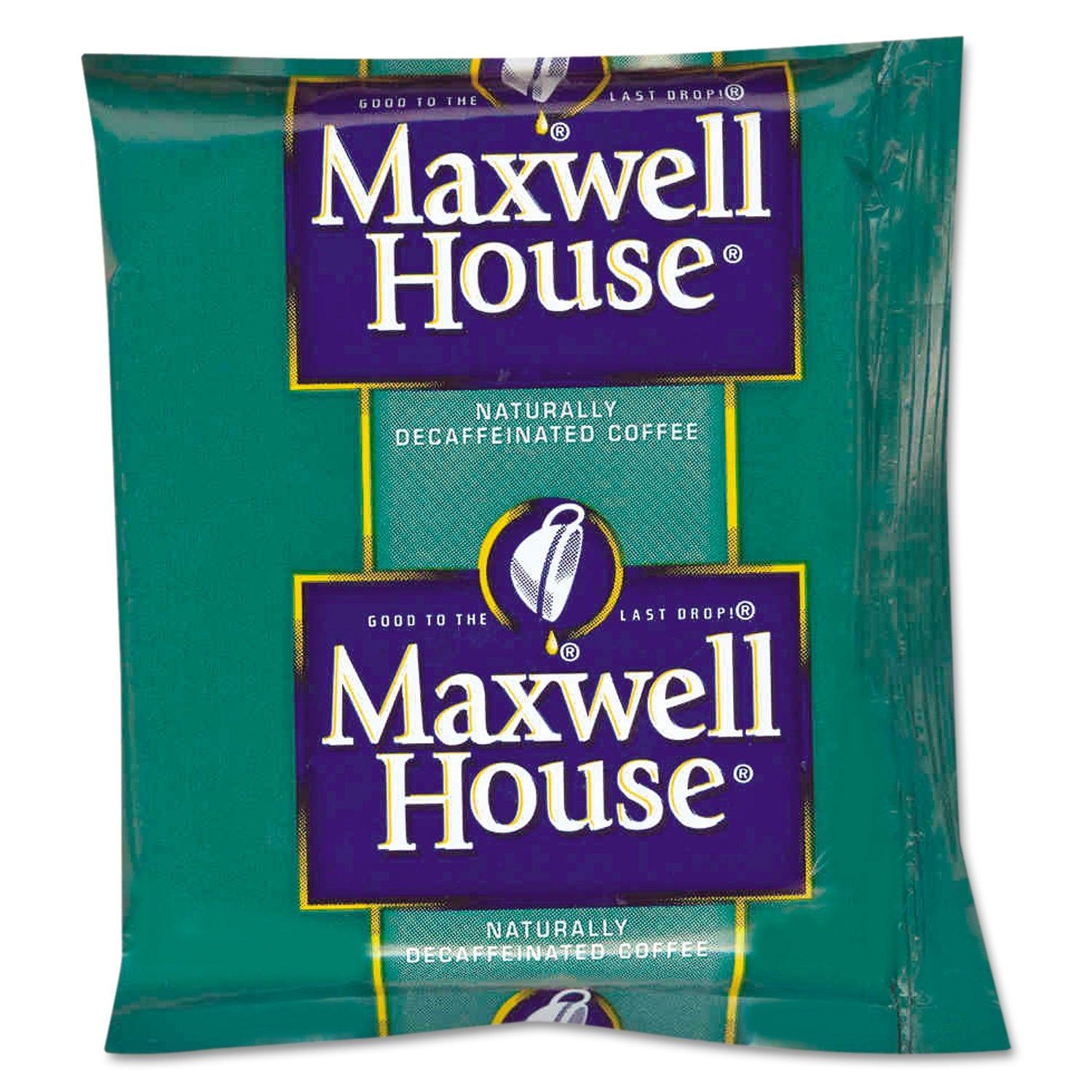 MAXWELL HOUSE Coffee Original Roast Decaf 1.1oz Pack, 42/Carton, Model 390390