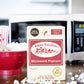 Amish Country Popcorn | Old Fashioned Microwave Popcorn | 10 Bags Hot N Spicy White Hulless | Non-GMO, Gluten Free, Microwaveabl