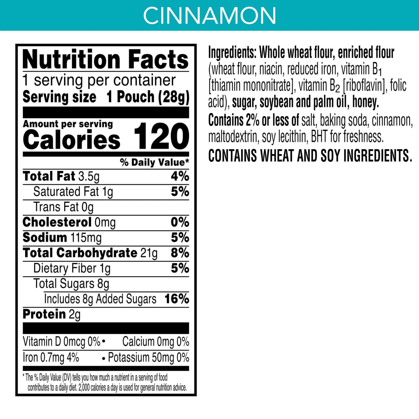 Kellogg'S Scooby-Doo! Baked Graham Cracker Snacks, Lunch Snacks, Snack Crackers, Cinnamon (40 Pouches)