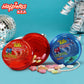 Happiness USA YoYo FIlled with Strawberry Hard Candy Pack of 12 | Novelty Toy & Individually Wrapped Candy Variety Pack | No Art