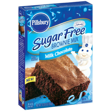 Sugar Free Milk Chocolate Brownie Mix, 12.35 Ounce (2 Pack)