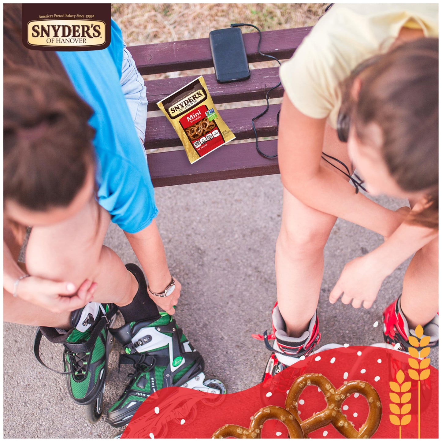 Snyders Of Hanover, Mini Pretzels, Individual Packs, 48 Ct