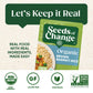 SEEDS OF CHANGE Organic Brown Basmati Rice, Microwaveable Ready to Heat, 8.5 Ounces (Pack of 6)