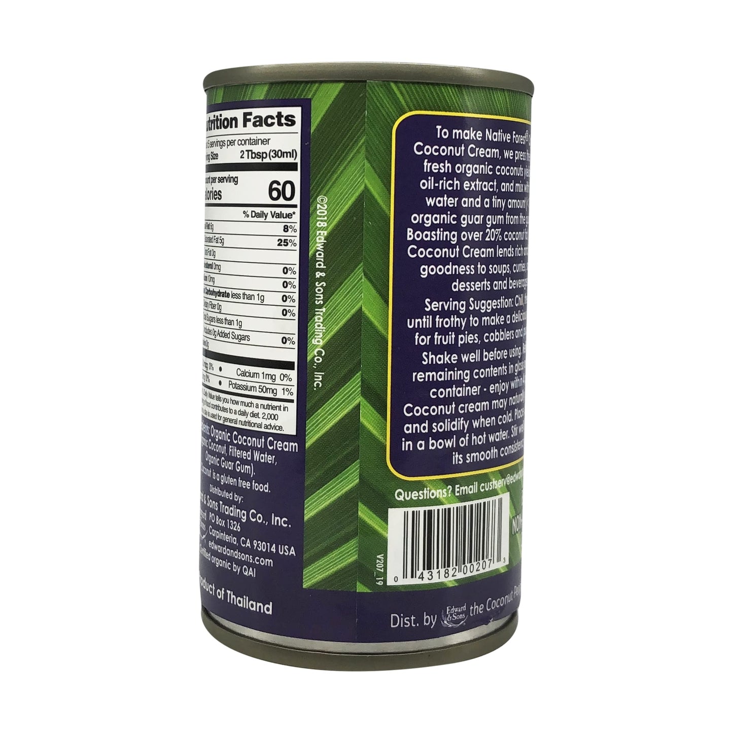 Native Forest Coconut Cream organic, 5.4 oz