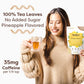 Waka Coffee Instant Tea - Unsweetened Pineapple Flavored Green Tea Powder - 4.5 oz Bulk Bag - 100% Tea Leaves