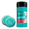 Bakerpan Sugar Sprinkles for Baking - 7 Ounce Teal Decorating Sugar Crystals for Cookies, Cake Pops, Ice Cream (Made in USA)