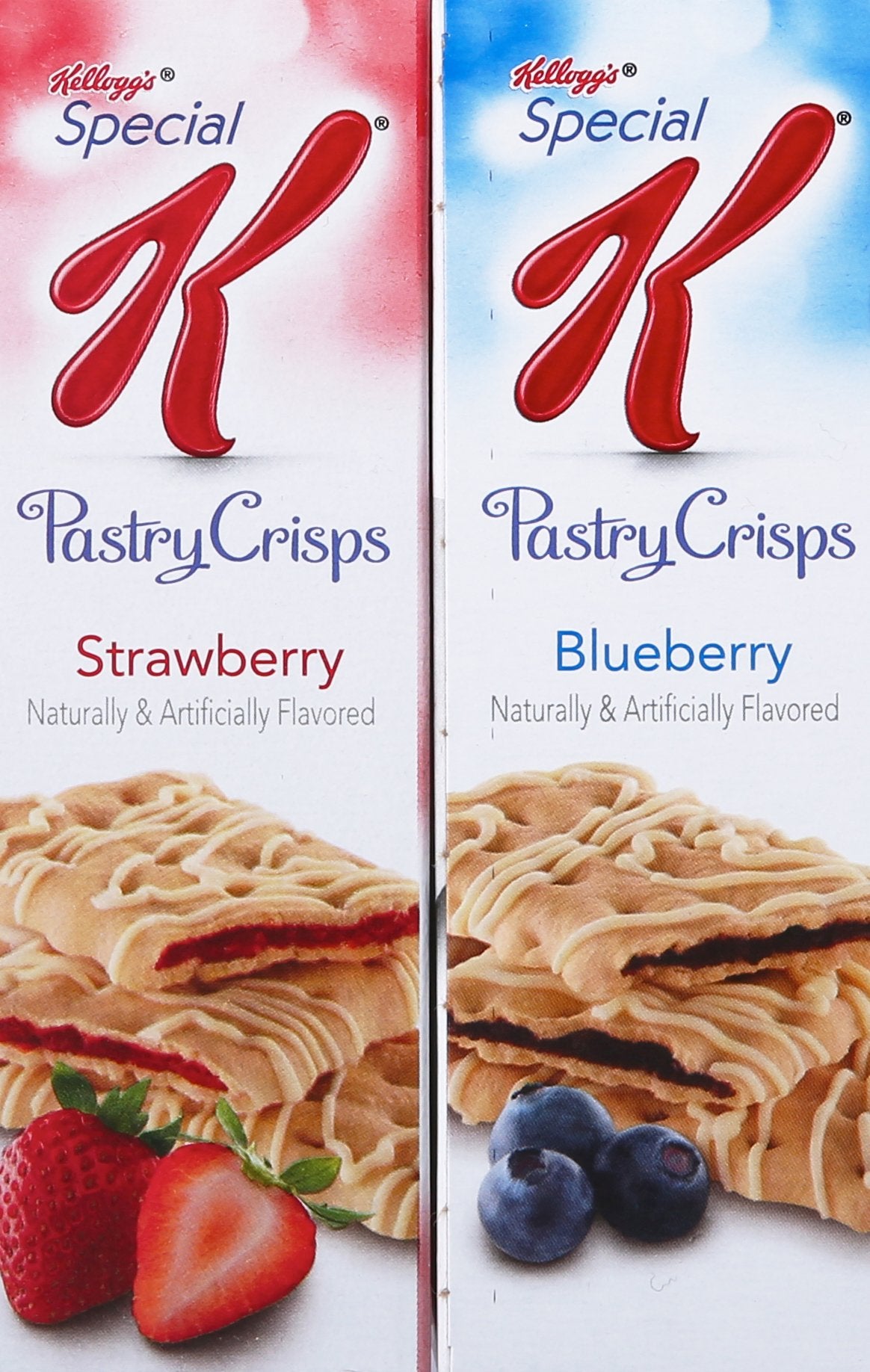 Kellogg'S Special K Strawberry And Blueberry Pastry Crisps Fruit Variety Pack, 60 Count