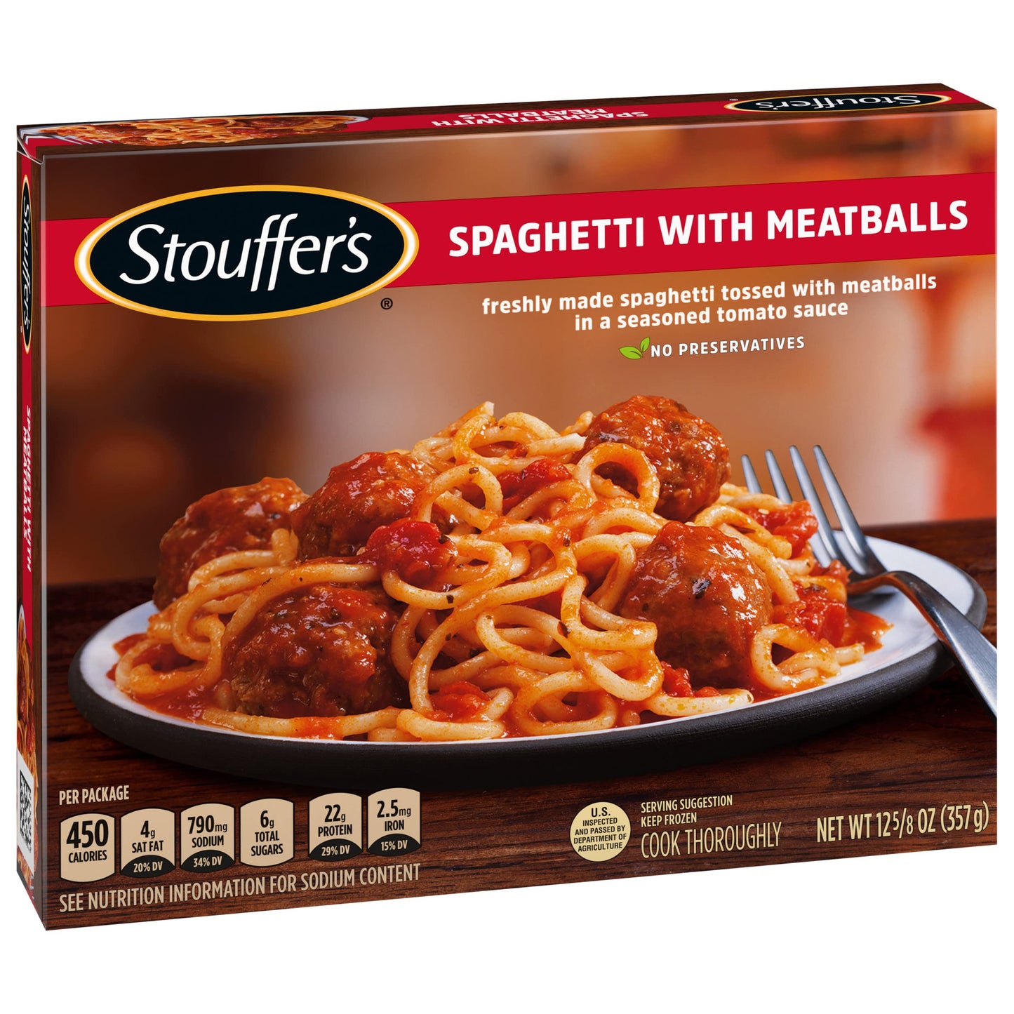 Stouffers Spaghetti with Meatballs, 12.59 Oz